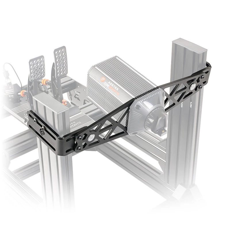 Montāžas kronšteins Asetek SimSports Steel Melns 135x535x168mm