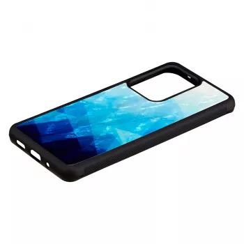 Aizsargtelefona maciņš iKins Samsung Galaxy S20 Ultra, zils ezers/melns