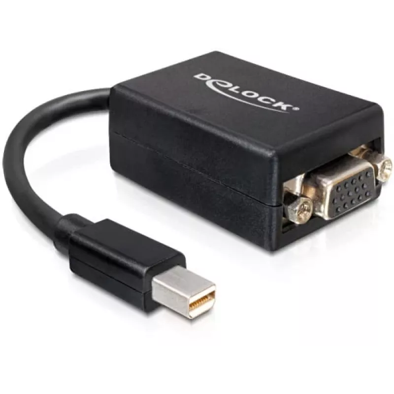 Video kabeļa adapteris DeLOCK 65256 Mini DisplayPort uz VGA