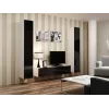 Cama TV statīvs VIGO 140 30/140/40 balts/melns glancēts