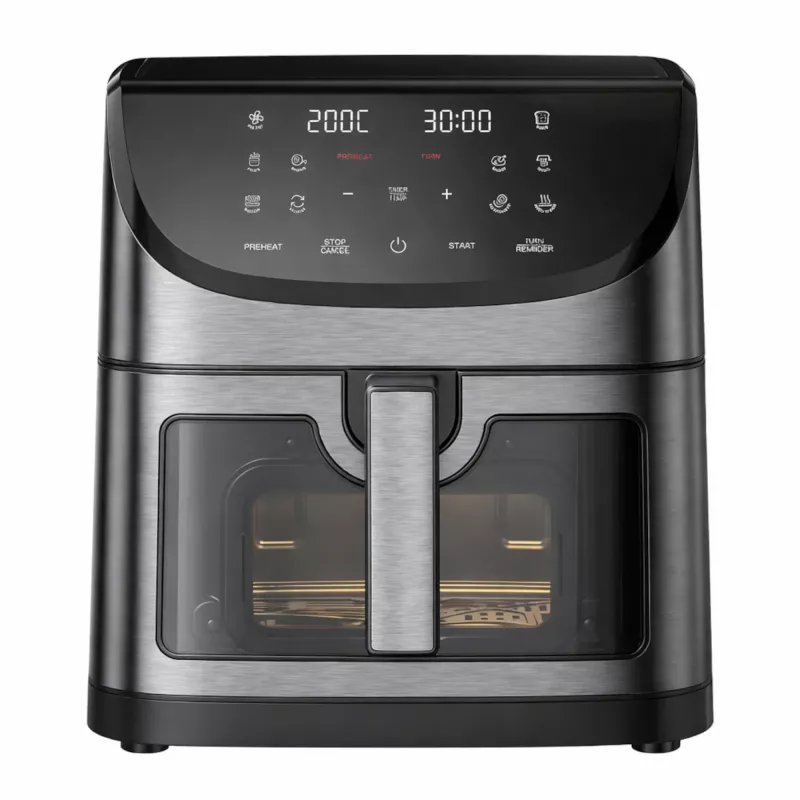 Extralink Air Fryer gaisa fritieris bez eļļas 8L 1800W 200 grādi