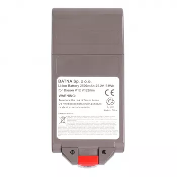 Akumulators Dyson putekļsūcējam V12, 25,2 V 2500 mAh