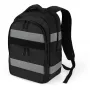 DICOTA Hi-Vis V2 mugursoma, melna, 320 x 220 x 455 mm, PET, TPU
