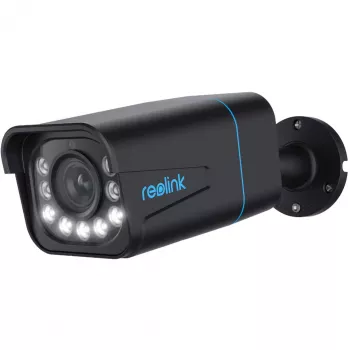 IP drošības kamera Reolink P430 Standard — lodes tipa, 8 MP (3840×2160), 5× optiskā tālummaiņa, IP67, PoE/DC, microSD līdz 256 GB