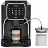 Pilnībā automātiska espresso kafijas automāts Arzum Okka Espresso Pro M melnā/hromētā apdarē ar piena tvertni