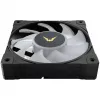 Korpusa ventilators Valkyrie VK-FANB12FB 120mm ARGB, 120×25 mm, PWM saderīgs