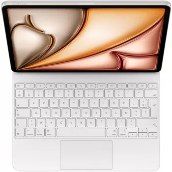 Magic tastatūra priekš iPad Air 13 collu M3 - franču - balta