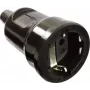 AS SCHWABE PVC savienotājs 16A, 250V uzticama versija melna (62225)