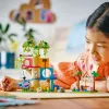 Konstruktora rotaļlieta LEGO Friends 42666 Kaķa dzimšanas dienas ballītes koka mājas komplekts, 321 gab., 6+ gadi, 180×160×100 mm
