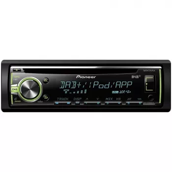 Automašīnas multivides uztvērējs Pioneer DEH-X6800DAB Melns