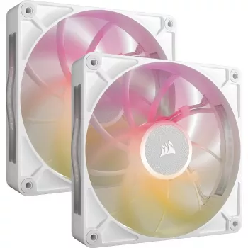 Korsārs iCUE LINK RX140 MAX RGB 14 cm balts 2 gab. 300-1600 RPM