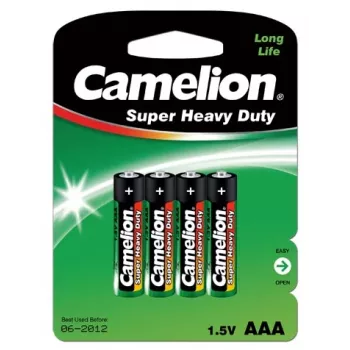 Vienreizlietojamā baterija Camelion R03P-BP4G AAA Cinka-oglekļa