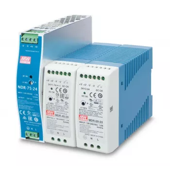 Barošanas bloks PLANET PWR-60-24 60 W zils balts