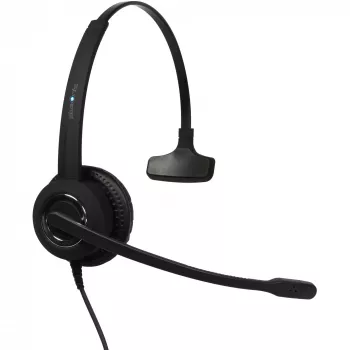 Mono USB austiņas Plusonic 10.1P — vienas auss USB austiņas, saderīgas ar Teams un Skype