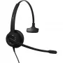 Mono USB austiņas Plusonic 10.1P — vienas auss USB austiņas, saderīgas ar Teams un Skype