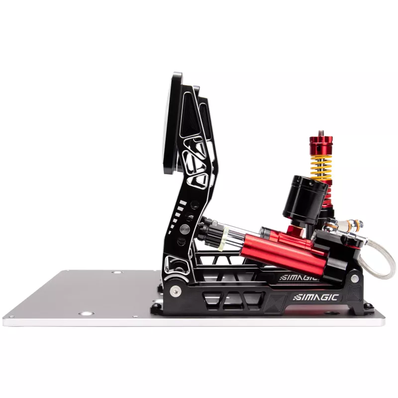 Simagic P2000 Hydrauliskā 3-Pedāļu Komplekts, 100KG Slodzes Elements - Crimson Edition