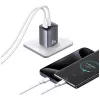 Lādētājs T66 45W GaN CC290 USB-A + USB-C
