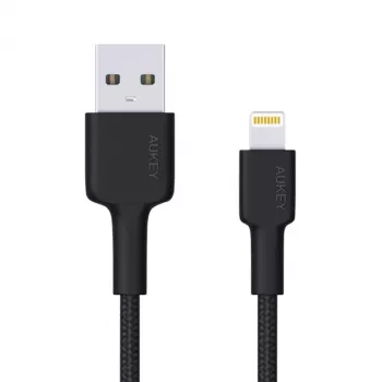 Lightning kabelis AUKEY CB-AL05 1 m melns