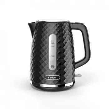 NELO tējkanna, tilpums 1,7 l, jauda 2000 W, melna