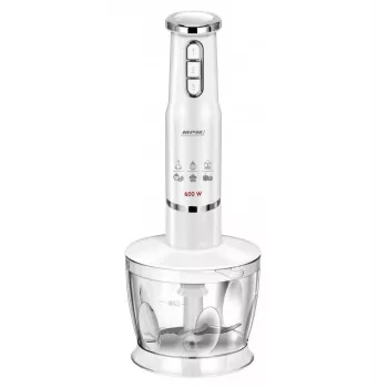 Rokas blenderis MPM MBL 43 balts 600W ar piederumiem