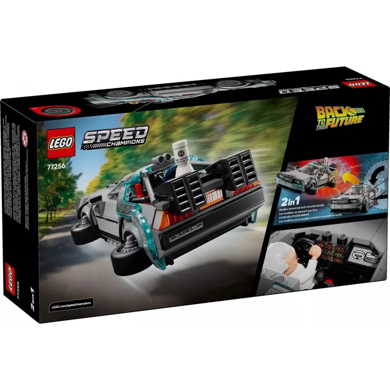 LEGO SPEED CHAMPIONS 77256 Laika mašīna no filmas “Atpakaļ nākotnē”