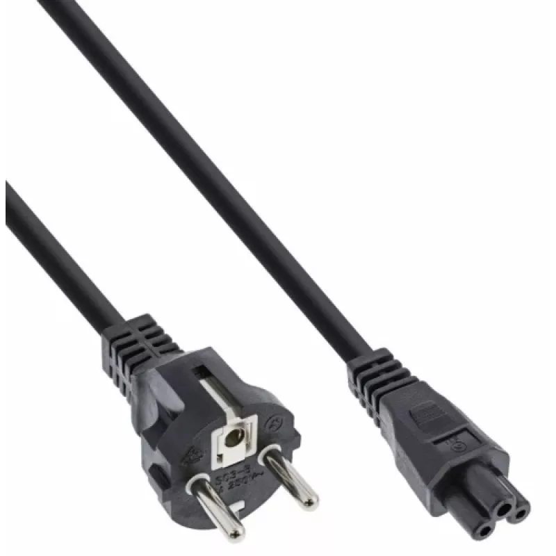 HP 213350-001N strāvas kabelis Euro CEE 7/4 uz C5 1,8 m, melns