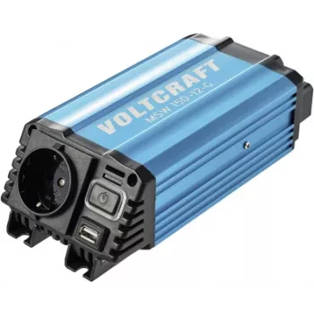 Voltcraft Wechselrichter MSW 150-12-G 150 W 12 V/DC - 230 V/AC modificēta sinusoidāla viļņa forma (VC-13984525)