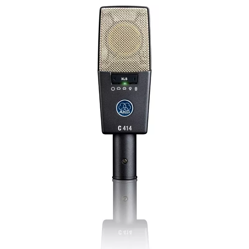 AKG C414 XLS mikrofons Pelēks, Sudraba studijas mikrofons