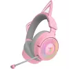 Razer Kraken Kitty V3 Pro - Quartz austiņas, vadu un bezvadu, galvas saite, spēlēm, USB Type-A, Bluetooth, rožu krāsa