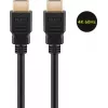 Goobay | High Speed HDMI kabelis ar Ethernet | 61150 | HDMI vīrišķais (A tips) | HDMI vīrišķais (A tips) | HDMI uz HDMI | 1 m
