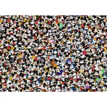 Puzle Ravensburger 12000529 — 1000 gabaliņu, Mickey pele karikatūras, 700×500 mm, vecums 14+