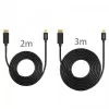 Kabelis miniDisplayPort/DisplayPort M/M 2m; Y-C611BK