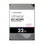 3.5 collu SAS HDD Western Digital Ultrastar DH HC570 22 TB, 12 Gbit/s, 7200 RPM, 512 MB kešatmiņa