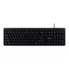 Vadu USB tastatūra Acer GP.KBD11.04F — Pilna izmēra QWERTY US International, melna, 1,45 m kabelis