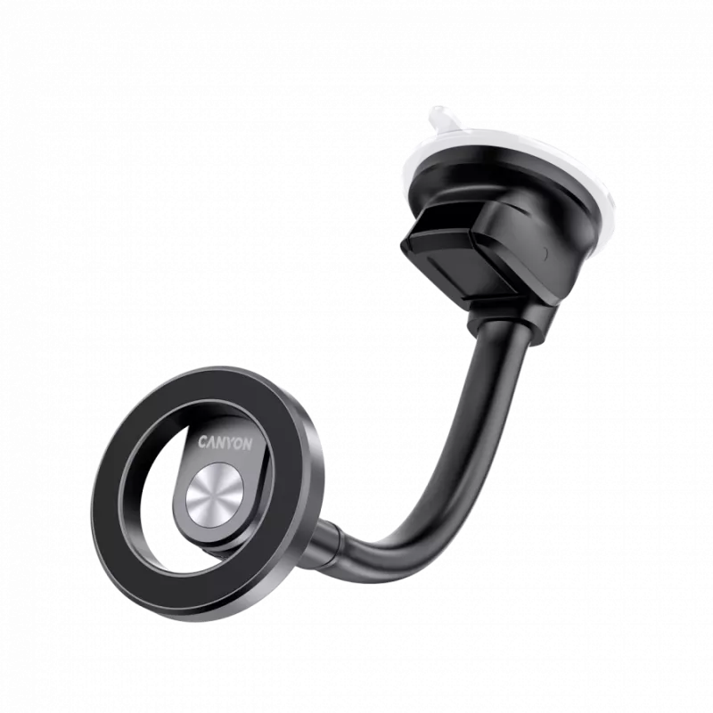 CANYON Magnētiskais auto turētājs OnGrip 12 piesūceknis + ventilācijas atvere Melns