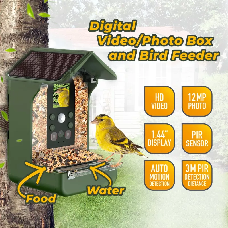 EASYPIX Bird Camera Easypix Bird Cam 10123 1080p HD Night Vision