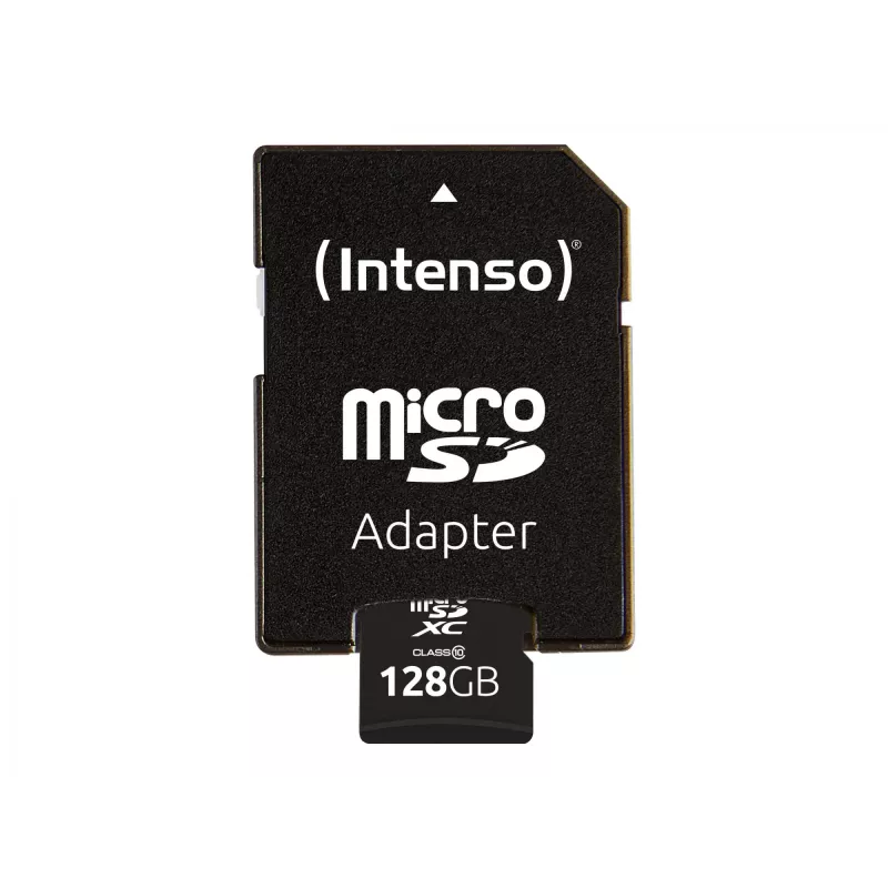 Atmiņas karte MICRO SDXC 128GB C10/W/ADAPTER 3413491 INTENSO