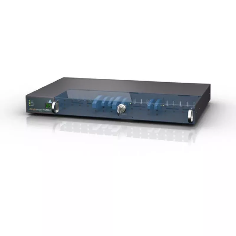 Drukas serveris SEH dongleserver ProMAX Ethernet LAN Melns Zils