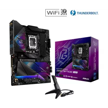 Mātesplate ASRock Z890 Riptide WiFi — Intel Z890, LGA1851, ATX, DDR5, 4 DIMM, Wi-Fi 7, 2,5Gb LAN, Thunderbolt 4