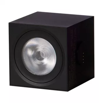 Viedā galda lampa Yeelight Cube — daudzkrāsu, Wi-Fi/Bluetooth, 2,4 GHz, Bluetooth 5.0, maiņstrāva 100–240 V, 1,5 m kabelis, melna