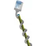 Goobay Ultra-Flexible CAT 6A komutācijas kabelis plāns U/FTP pelēka - extra-short plug (74306)