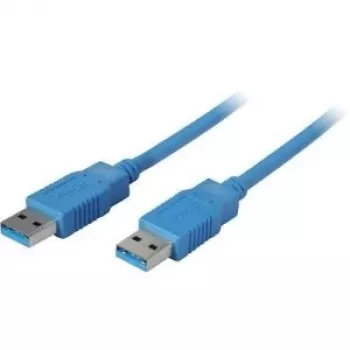 USB kabelis S/CONN 0,5 m USB 3.2 Gen 1 zils