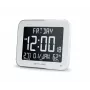 Ciparu sienas/galda pulkstenis muse M-090 WMC — taisnstūra LCD, 220×177,5×24,5 mm, baterijas/DC 4,5 V