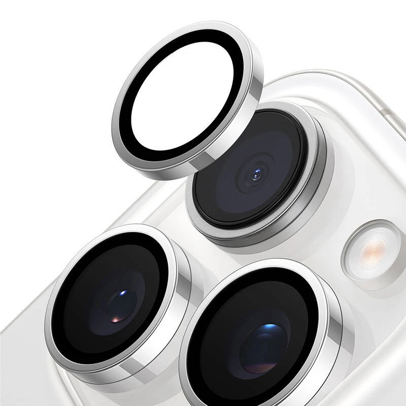 Torras Lensguard kameras stikls iPhone 16 Pro (pelēks)