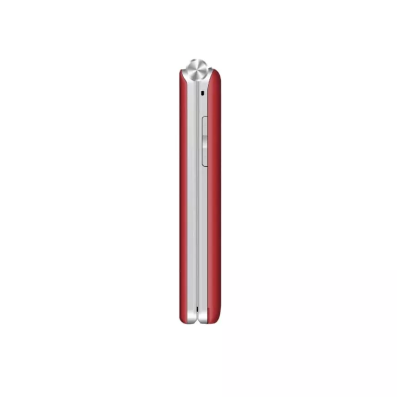 Funkciju tālrunis MAXCOM MaxCom Comfort MM835 atvāžams, Dual SIM, 3,5 collas (8,89 cm) 320x480, 1400 mAh, sarkans