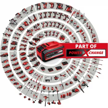 Einhell TE-CD 18/40 Li-Solo 1500 RPM Bezatslēgas 1.1 kg Melns, Sarkans