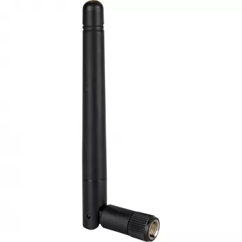 Delock Wi-Fi 802.11 b/g/n antena RP-SMA 2 dBi daudzvirzienu ar slīpuma savienojumu (88339)