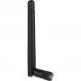 Delock Wi-Fi 802.11 b/g/n antena RP-SMA 2 dBi daudzvirzienu ar slīpuma savienojumu (88339)