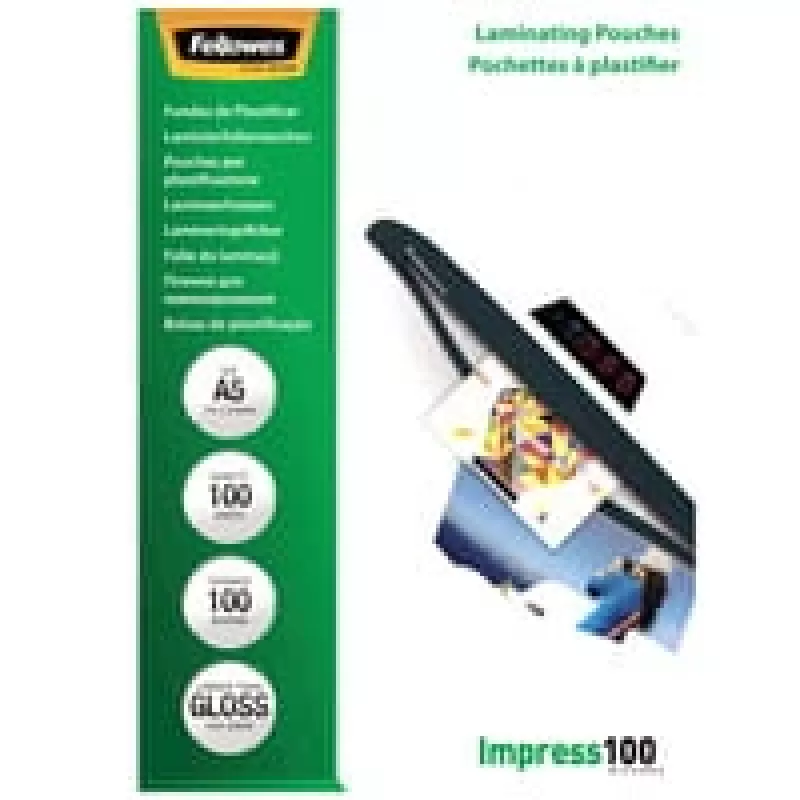 Laminator Pouch GLOSSY/A5 100 100GAB. 5351002 Fellowes