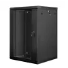 Sienas skapis LANBERG WF01-6618-10B, 18U, 600×600×907 mm, melns, 60 kg